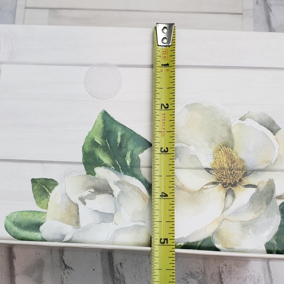 Floral "Gather Here With Grateful Hearts" Flip Top Storage Box - Picture 9 of 12